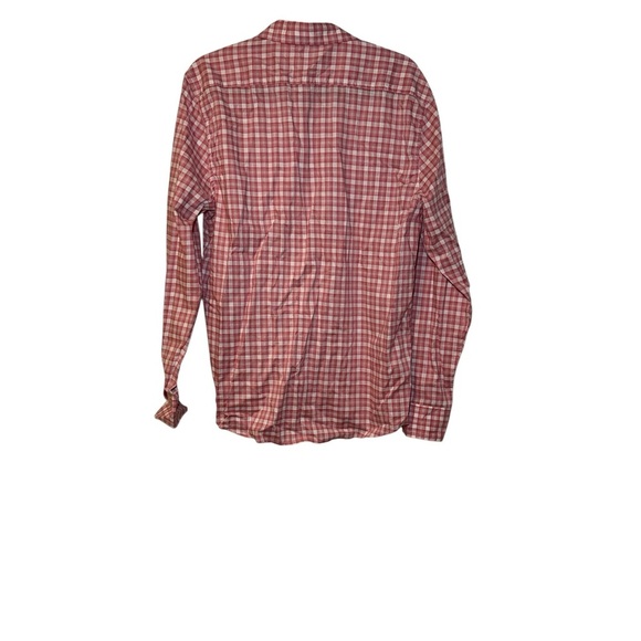 Flag & Anthem Men’s Madeflex Journey Stretch Shirt Size Large Red & White Plaid - Picture 5 of 7